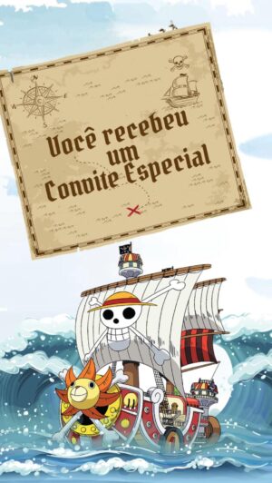 Convite Animado One Peace, Luffy