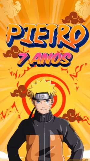 Convite Animado Naruto