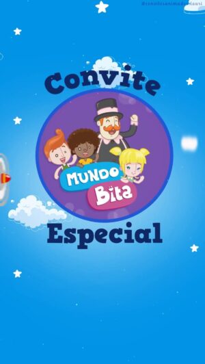 Convite Animado Mundo Bita