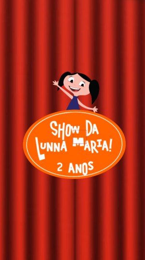 Convite Animado Show da Luna