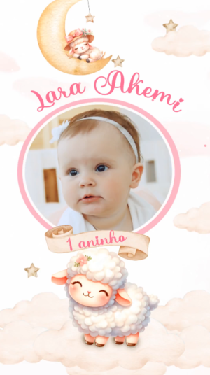 Convite Animado Ovelhinhas