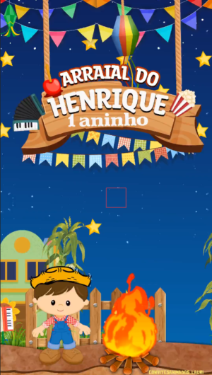 Convite Animado Arraial Menino/ São João