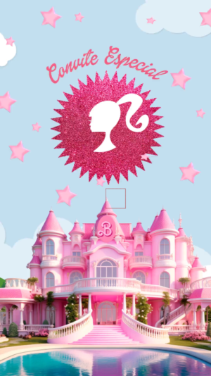Convite Animado Barbie