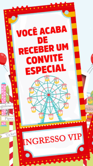 Convite Animado Festa no Parque (video)