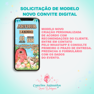 Solicitação Convite Digital (somente imagem)