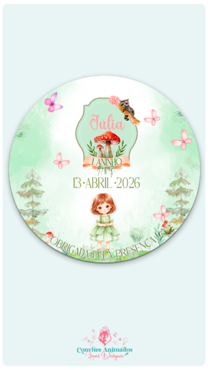 Tag Redonda Floresta Encantada (Bosque)