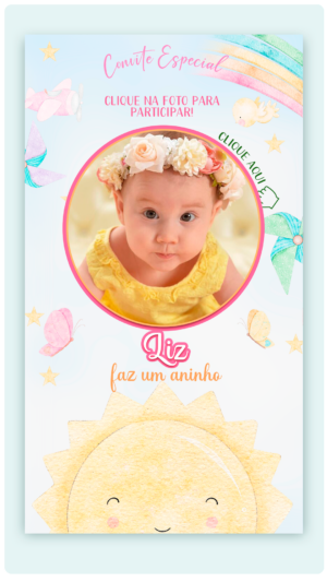 Convite Interativo e Animado 365 dias/ Volta ao sol