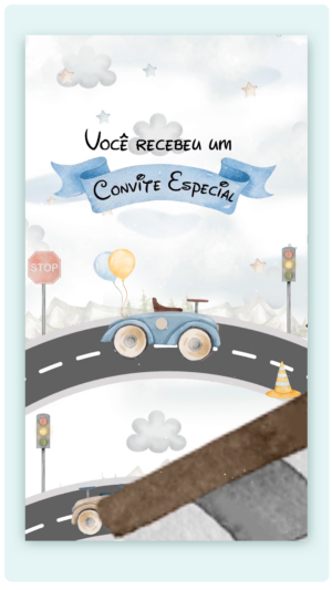 Convite Animado e Interativo Mickey Piloto (com capa em PDF e botões clicáveis)